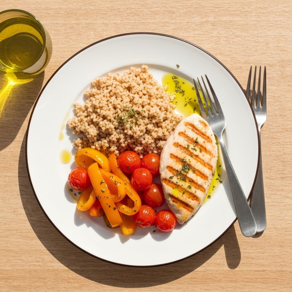 Almuerzos completos y equilibrados